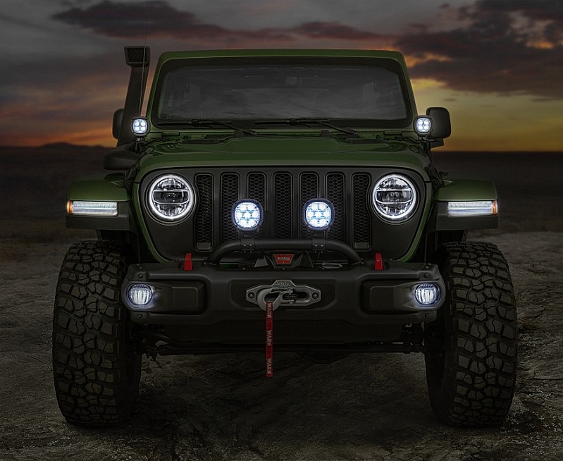 Jeep Wrangler světla